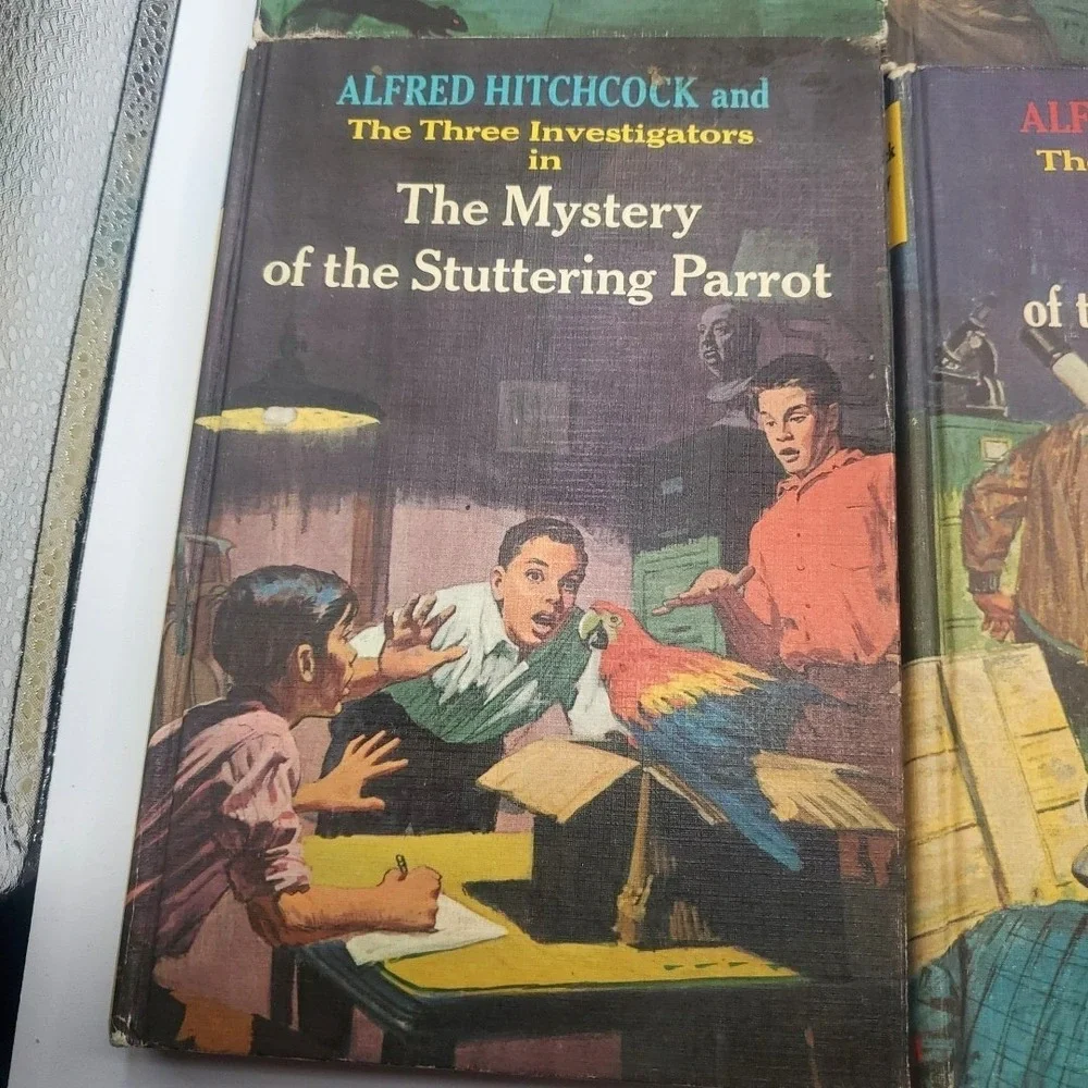 Alfred Hitchcock The Three Investigators Vintage Mystery‎ Hardcover Lot 1-6 & 12